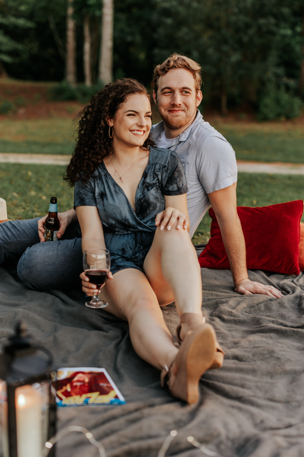 Mobile Tap Trailer owners Tobias and Keely Cauble
